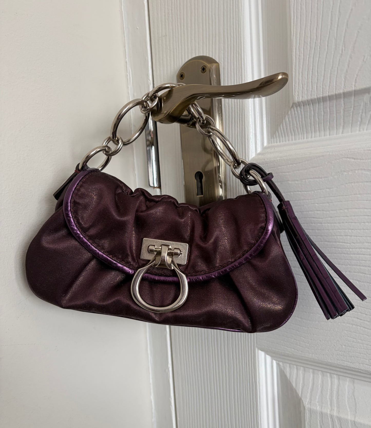 Francessco Biasia Purple Mini Bag