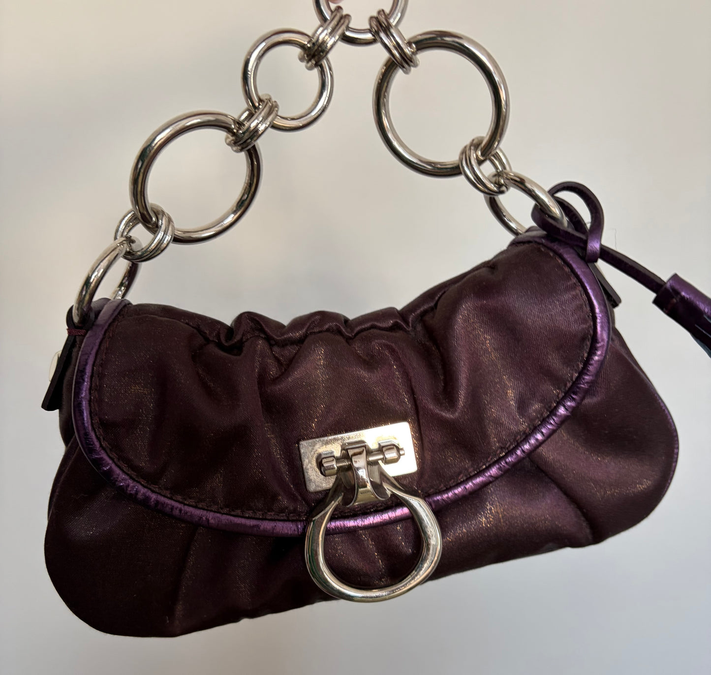 Francessco Biasia Purple Mini Bag