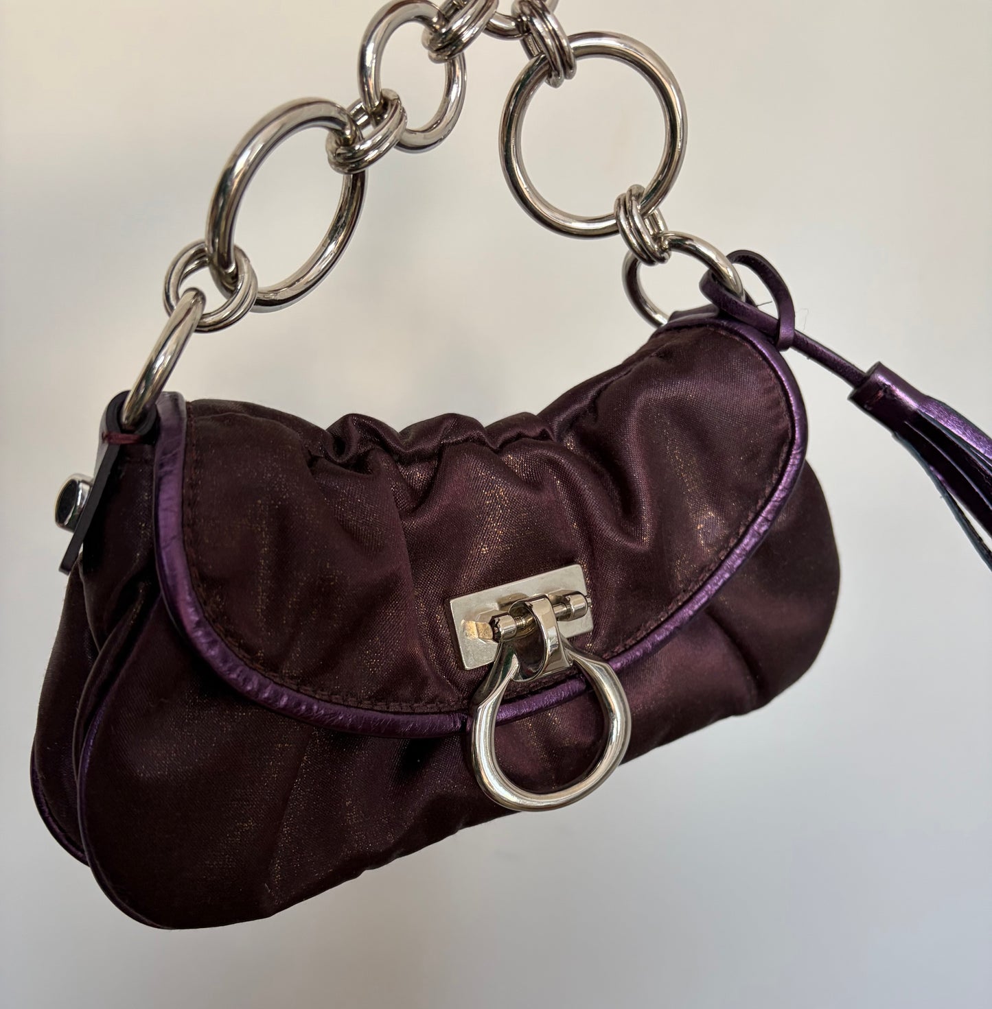Francessco Biasia Purple Mini Bag