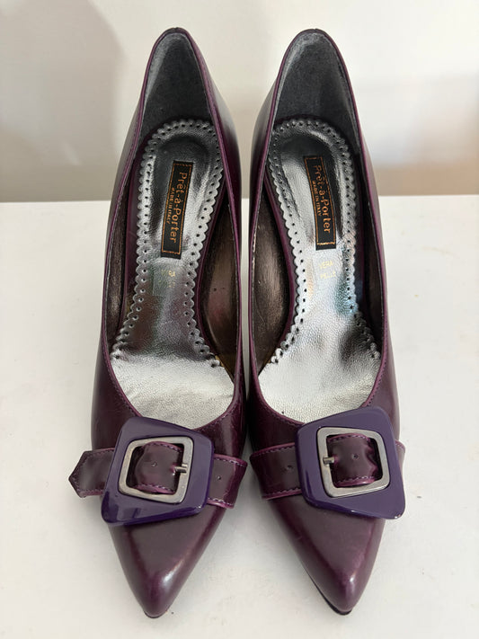 Prêt-à-Porter Purple Heels