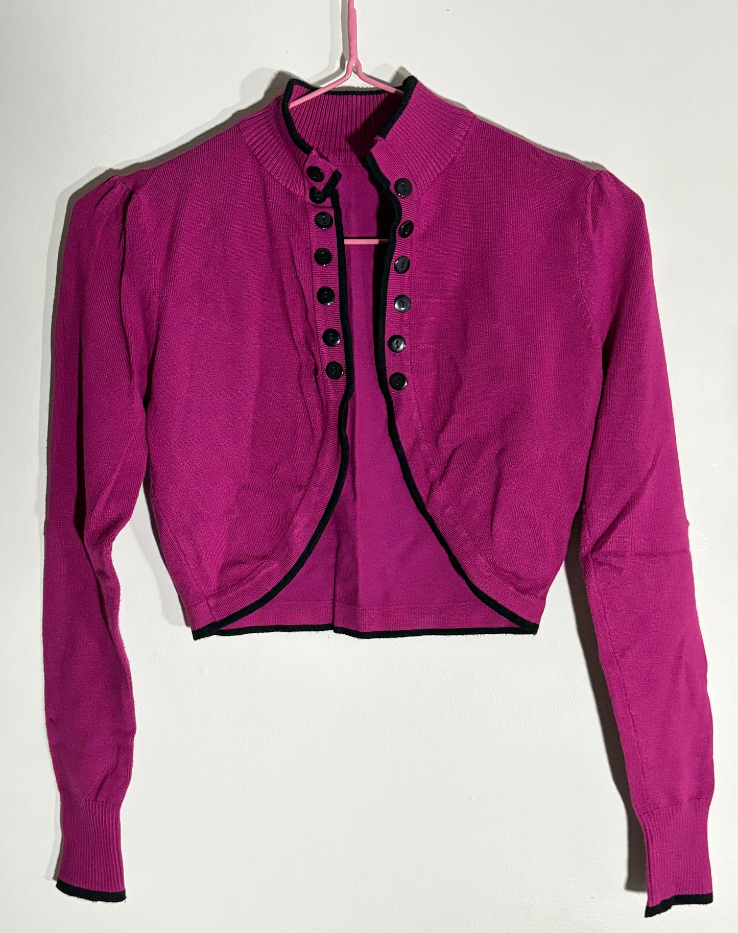 Pink Bolero Cardigan
