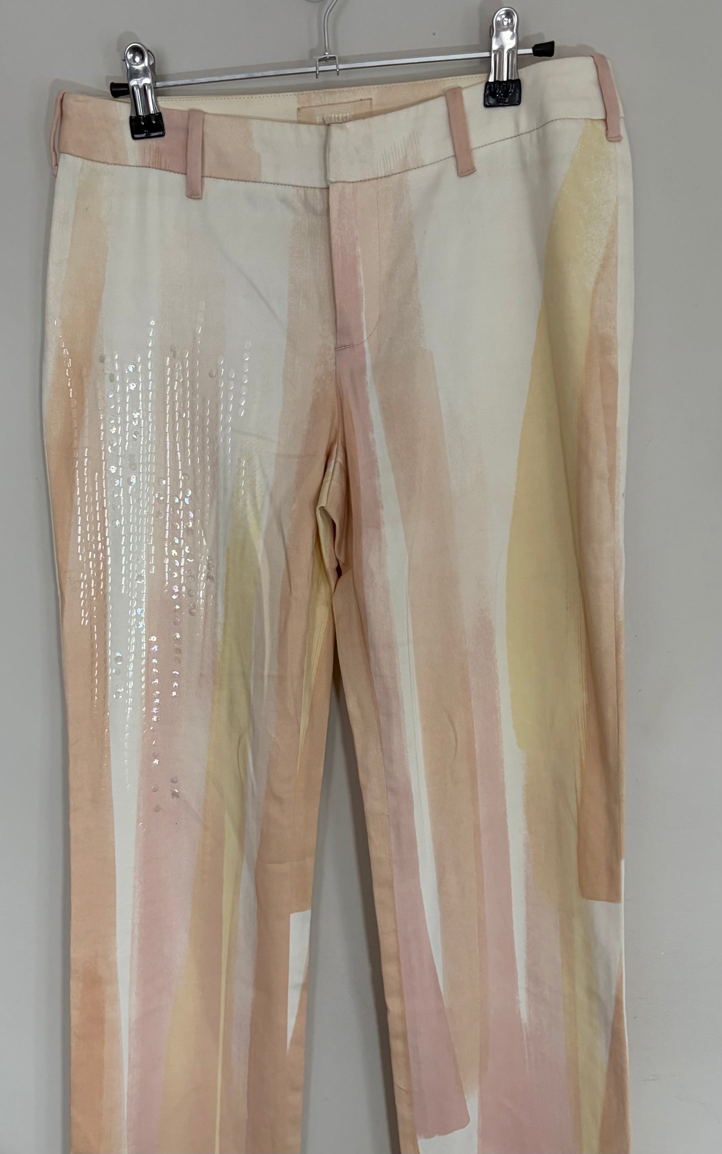 Ferre Jeans Pink Multicoloured Trousers