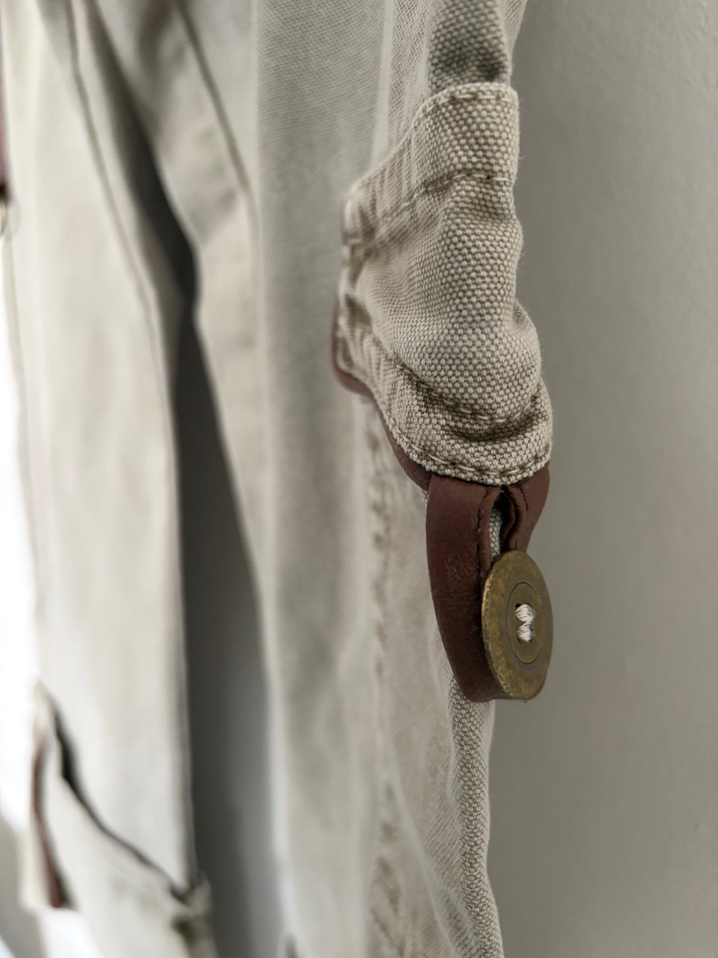 Zara Khaki Cargo Capris