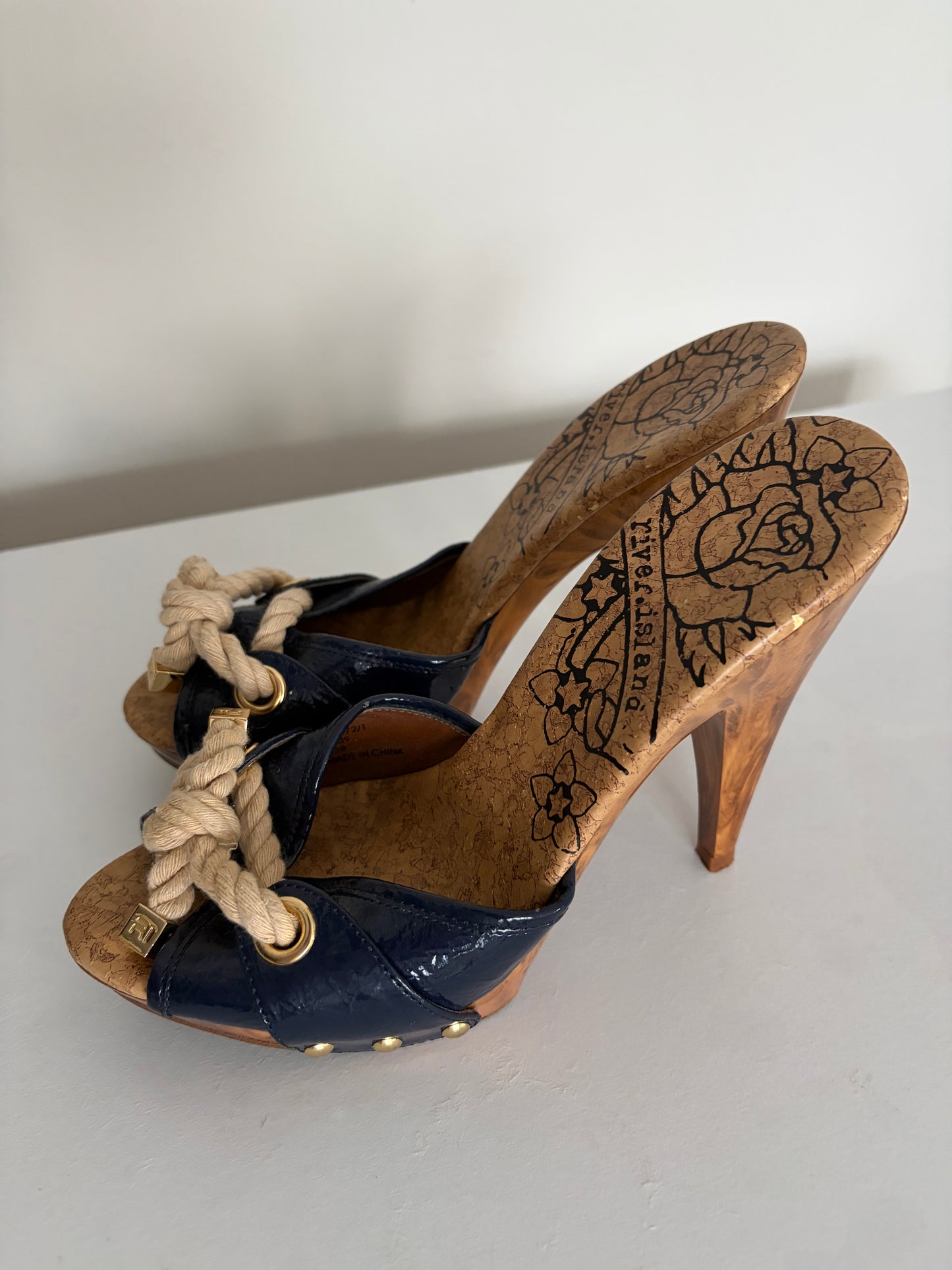 River Island Clog Heels